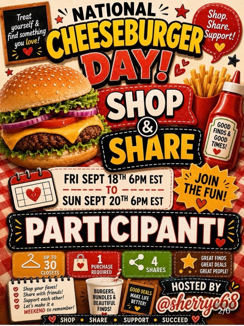 Proud Participant Shop & Share